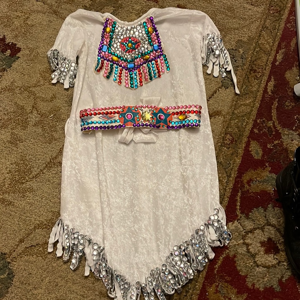 Bedazzle Indian costume